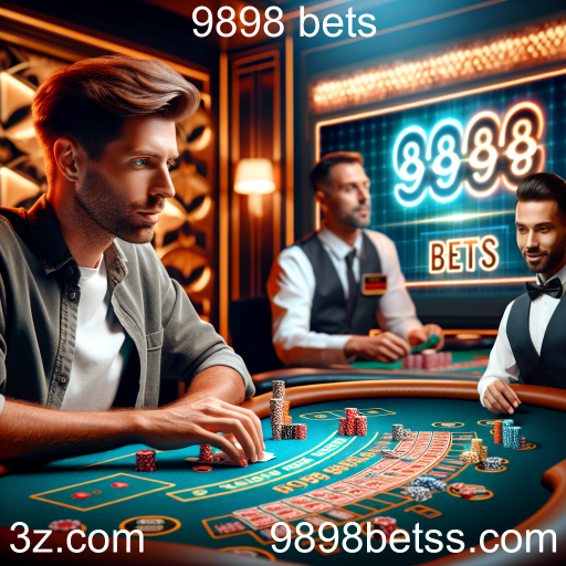 A Emoção do Cassino Ao Vivo no 9898 Bets